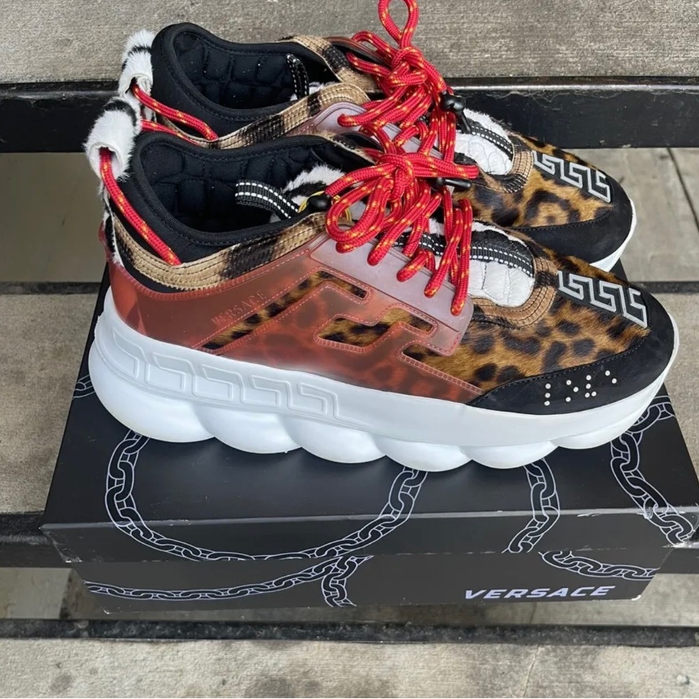 Versace Chain Reaction Sneakers